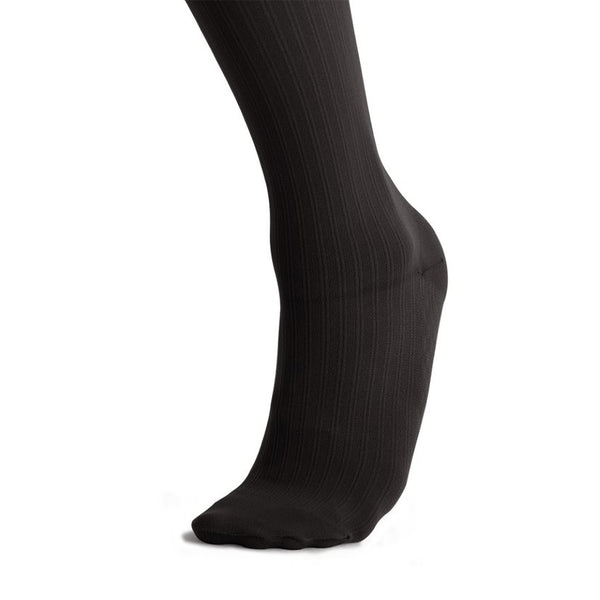 2067 | Moderate Compression Socks, Microfiber, Double Pinstripe Ribbing