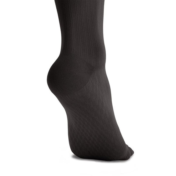 2067 | Moderate Compression Socks, Microfiber, Double Pinstripe Ribbing