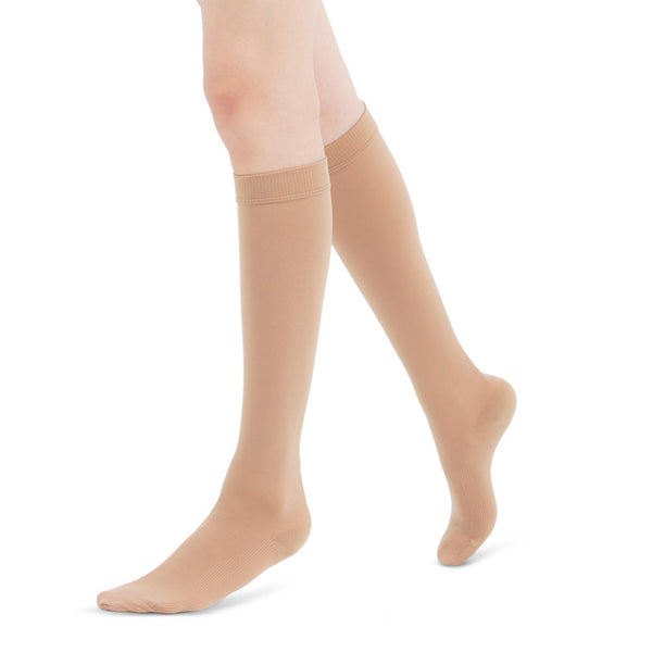 1020 | Moderate Compression Socks, Opaque, V-Line